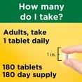 thumbnail image 5 of Nature Made Vitamin B12 1000 mcg Time Release Tablets, Dietary Supplement, 180 Count, 5 of 13