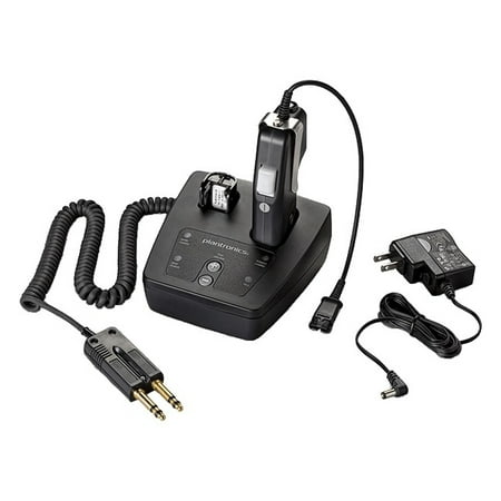 Plantronics 92500-01 CA12CD QD Push to Talk cable with Robust Metal Belt Clip
