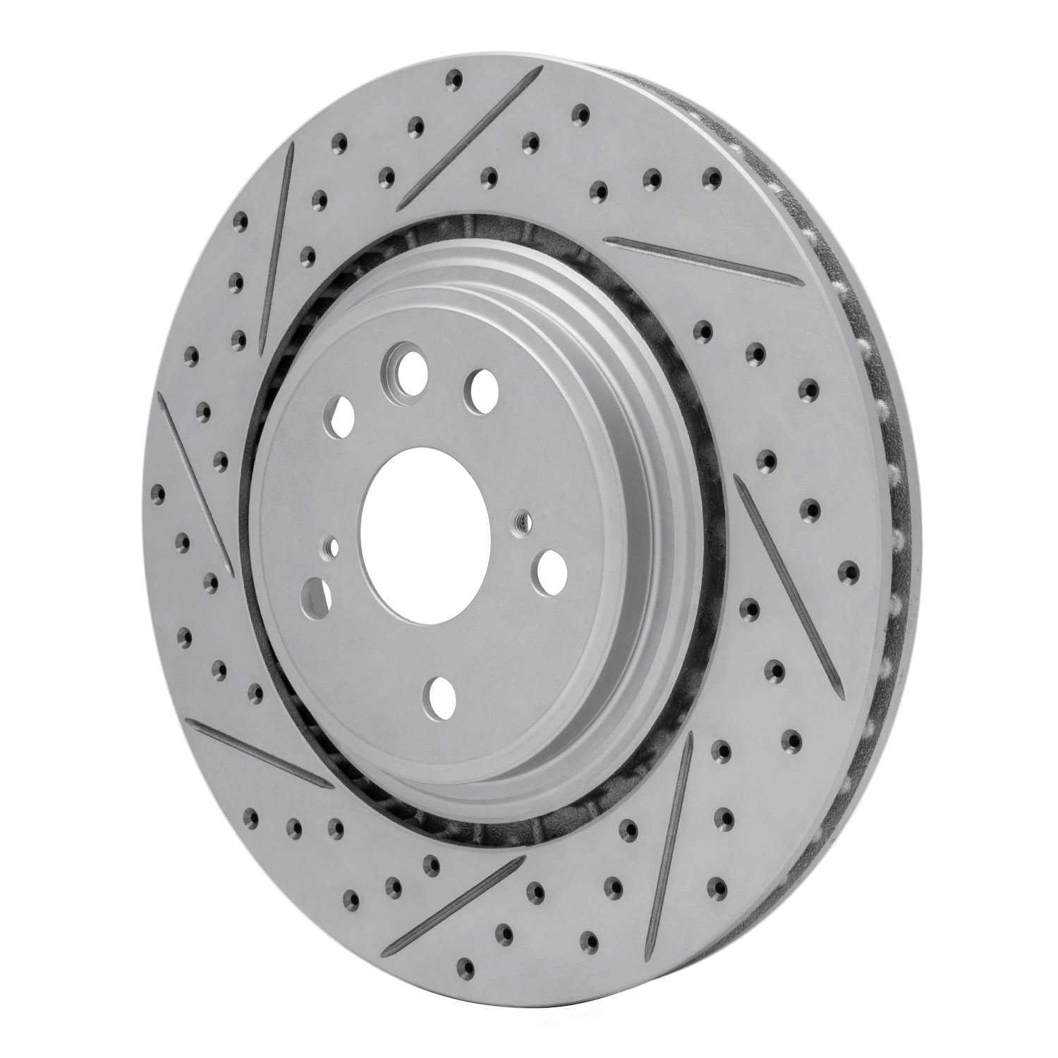 Dynamic Friction Company 830-75066L DFC Geoperformance Rotor - Drilled & Slotted