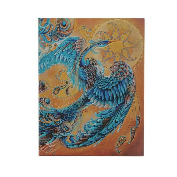 Paperblanks | Skybird | Birds of Happiness | Hardcover Journals | Ultra | Unlined | Elastic Band | 144 Pg | 120 GSM (Diary)