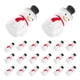 thumbnail image 5 of 40 piezas mini figuras de muñeco de nieve muñeco de nieve en miniatura de Navidad con sombrero muñeco de nieve de resina microadornos de paisaje decoración de casa de muñecas de jardín de hadas, 5 of 5