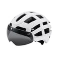 thumbnail image 1 of S SERENABLE Bike Helmet Adjustable Chin Strap Sports Helmets for Skating Climbing Riding White, 1 of 9