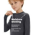 thumbnail image 4 of Unisex Kids 100% Merino Wool Base Layer Pants Thermal Underwear Bottom for Girls and Boys, 4 of 6