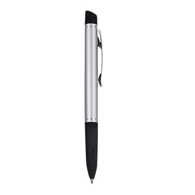 Bolígrafo/Pluma Acrux de tinta negra, ideal para publicidad gris 1.2 x 13.5