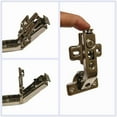 thumbnail image 4 of 1 Piece Lazy Susan Hinge Face Frame Plate For Floded Door, Kitchen Cab, 4 of 6