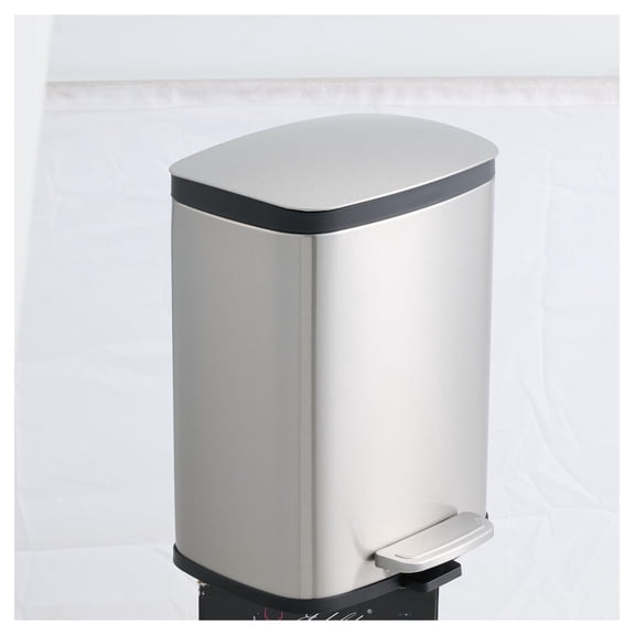 SSTC003-5L-S, Stainless Steel Kitchen Trash Can, 5L