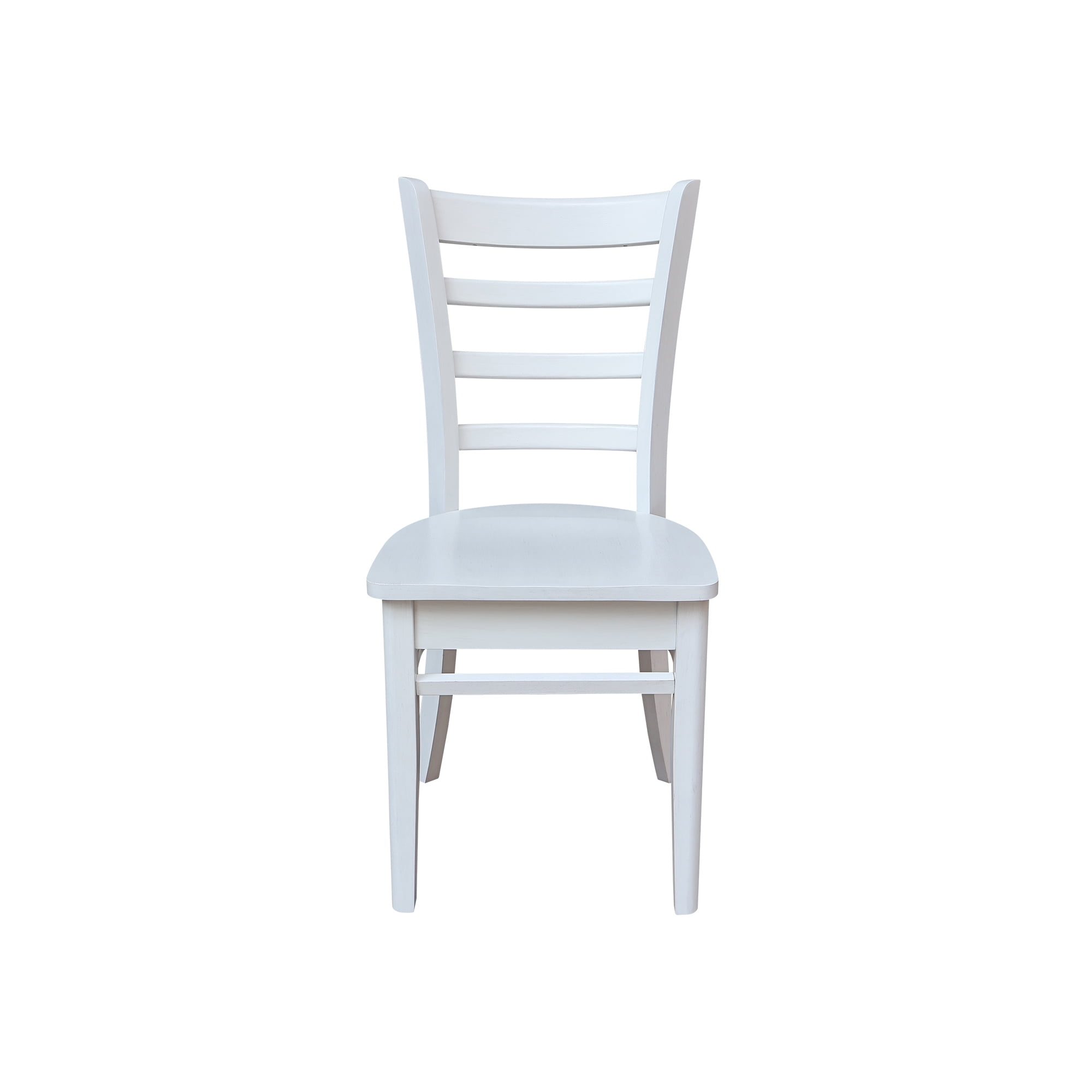 Set of Two Emily Side Chairs, Chalk