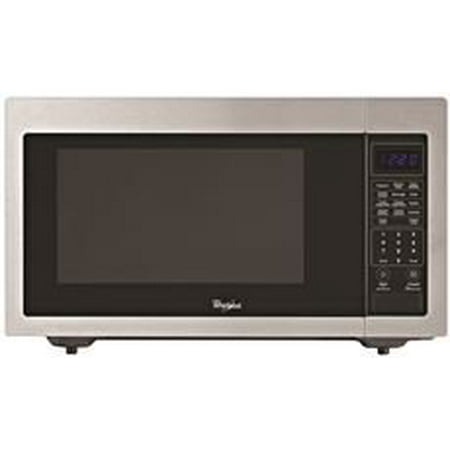 WHIRLPOOL 1.6 CU. FT. COUNTERTOP MICROWAVE OVEN, STAINLESS STEEL, 1200 W