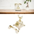 thumbnail image 4 of Retro Corded Landline, FSK And DTMF Old Fashioned Telephone Stable Decorative  For Home For Office For Cafe, 4 of 8