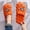 Orange-Red, variant on A Pair of Non-Slip, Odorless EVA for Women with a Soft Sole, Suitable for Couples, Featuring a Massage Effect, Perfect for Indoor And Outdoor Use in a Colorful World., Women Shoes