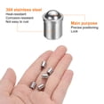 thumbnail image 4 of Uxcell 20pcs Ball Point Spring Plunger 6x7mm 5N Stainless Steel Small Ball Plunger, 4 of 5
