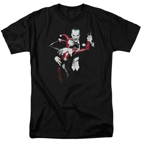 Batman Men's Harley And Joker T-shirt XXX-Large Black