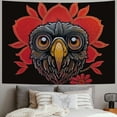 thumbnail image 2 of Orinice Flower Tapestry Wall Hanging Unique Style Graphic Tapestries for Home Wall Decor Living Room Bedroom Dorm Apartment Farmhouse 50x40inch, 2 of 6