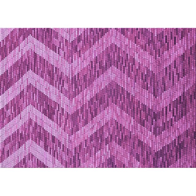 Ahgly Company Tapis d'Intérieur Lavables en Machine à l'Héliotrope de Transition, 2' x 3'