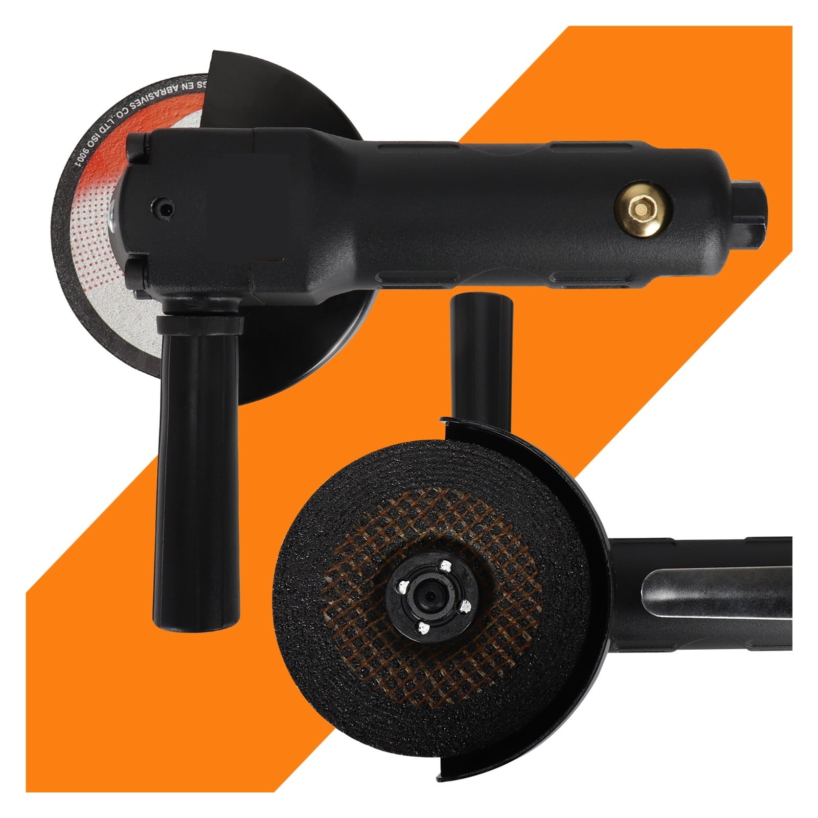 4 Inch Pneumatic Angle Grinder Grinding Wheel Air Polishing Grinding Machine for Metal Wood Cutting Polishing Pneumatic Tool ,Low Vibration