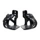 thumbnail image 1 of Estribos para montar a caballo antideslizantes, ligeros, resistentes, de aluminio profesional. Negro, 1 of 9