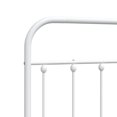 thumbnail image 4 of vidaXL Metal Headboard White 100 cm, 4 of 4