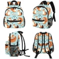 thumbnail image 4 of Squirrel Diaper Backpack with Adjustable Shoulder Strap, Large Capacity, Printed Design, Lightweight | Book Bags, Airport Backpack, School Backpack, 4 of 6