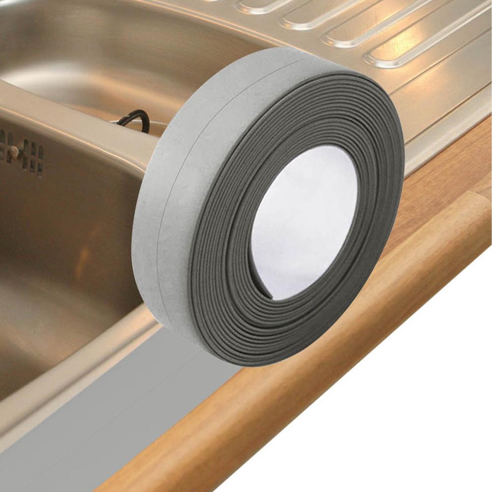 Laideyi Bath & Kitchen Caulk Tape Sealant Strip Caulk Strip Self Adhesive PVC Sealant Tape