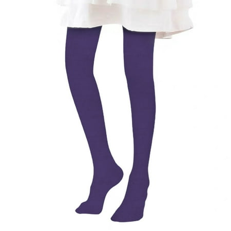 

Journey Girls Legging Tights Winter Thickening Warm Inner Wear Pants Underwear Pants(Purple Trousers8-12 Years Old)