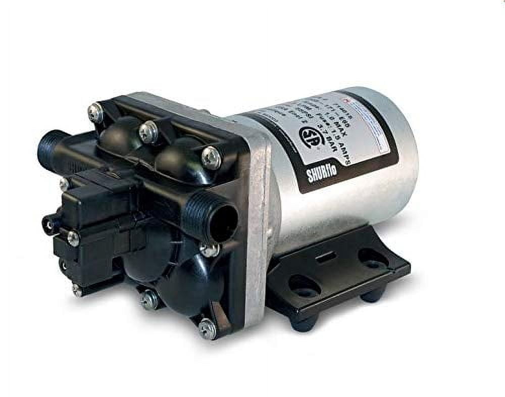 Shurflo 4008171E65 Revolution Self-Priming 3 GPM 55 PSI 115V Fresh Water RV Pump