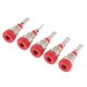 thumbnail image 4 of 5x Conector De Sonda De Prueba De Montaje En Panel De Conector Banana De rojo, 4 of 7