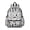 Police and Helicopter, variant on Police and Helicopter White Pattern Backpack for School, Cute School Bag with Adjustable Shoulder Straps and Padded Back, 13.4"x11"x4.7"