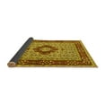 thumbnail image 2 of Ahgly Company Indoor Round Persian Yellow Traditional Area Rugs, 6' Round, 2 of 4