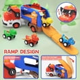thumbnail image 4 of Auto Toy Seveclotree Dinosaur Truck con 4 coches de dinosaurio para niños de 2 a 7 años, 4 of 8