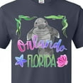 thumbnail image 4 of Inktastic Orlando Florida Cute Swimming Manatee T-Shirt, 4 of 5