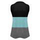 thumbnail image 5 of ICHUANYI Clearance Women's Fashion Casual Printed Vest Zipper V-Neck Loose Sleeveless T-shirt Pullover Tops(Blue, L) Ichuanyi Ichuanyi, 5 of 6