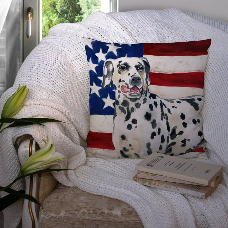 Dalmatian outlet throw pillow