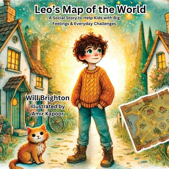 Leo's Map of the World: A Social Story to Help Kids with Big Feelings & Everyday Challenges, (Paperback)