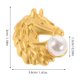 thumbnail image 2 of Broche de cabeza de caballo, Pin de solapa para ropa, broche de Metal, broche de Animal, Pin de traje para sombrero, chal, 2 of 4