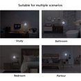 thumbnail image 5 of Star Night Light Auto On/Off Plug-in Wall Light with Light Sensor Warm White LED for Home Party Indigo Blue Tie-dye Pattern, 5 of 6