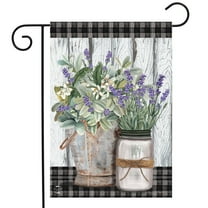 Briarwood Lane Farmhouse Flowers Spring Garden Flag