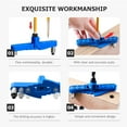 Zoyueyie Pocket Hole Jig Multipurpose Dowel Jig Scribe Woodworking Tool