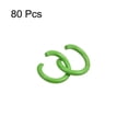 thumbnail image 3 of Anillos de salto abiertos Unique Bargains 8mm Colorido Tórica Junta Conectores Carbono Acero Verde 80uds, 3 of 5