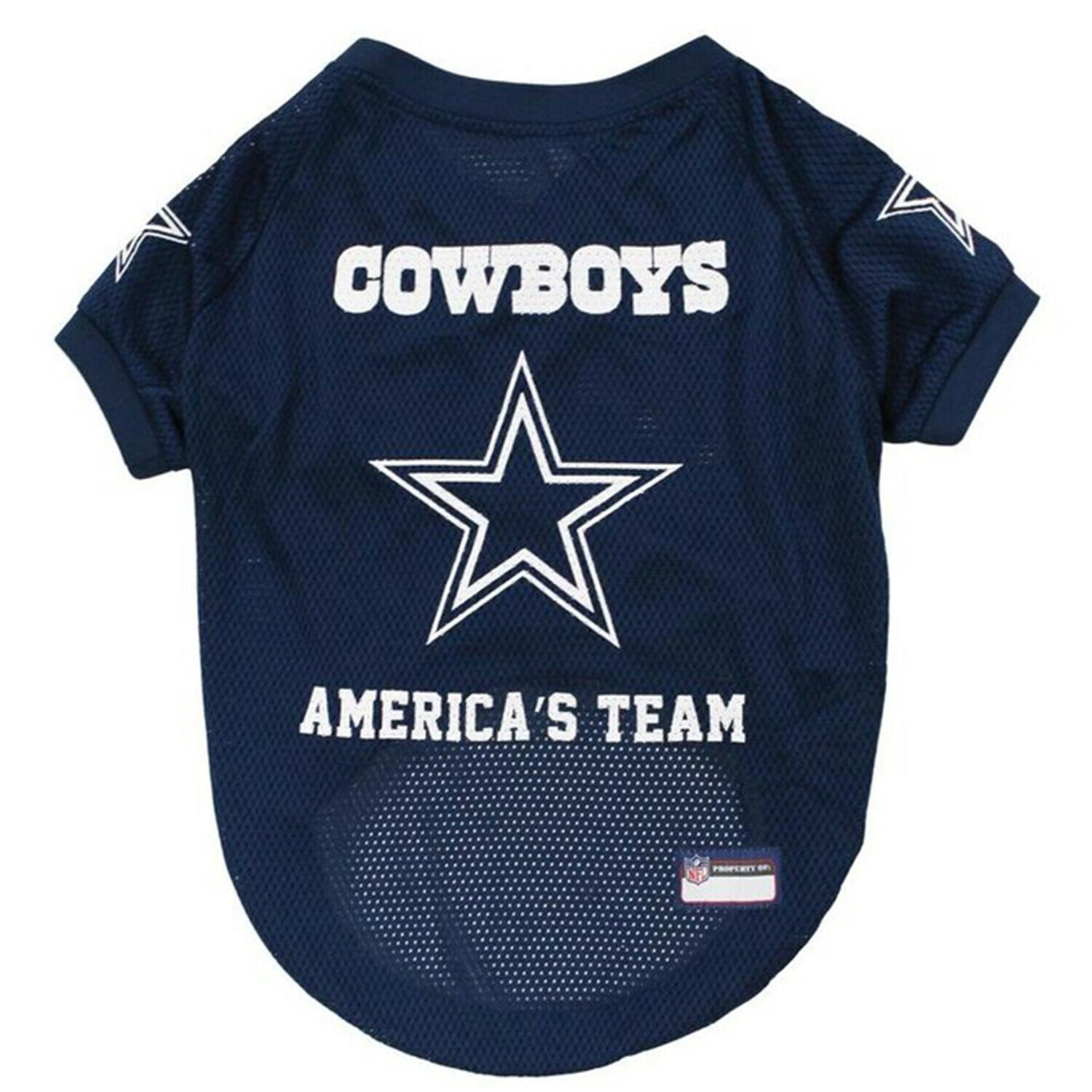 Navy Dallas Cowboys NFL Novelty Dog Jersey