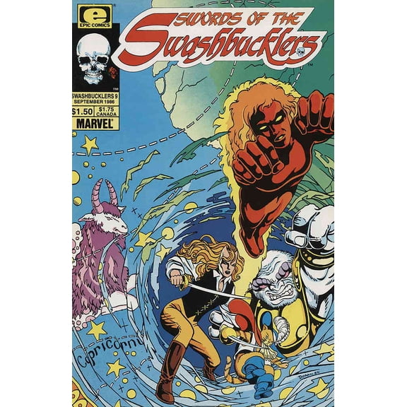 Swords of the Swashbucklers #9 VF ; Epic Comic Book