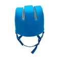 thumbnail image 3 of Protector de cabeza para bebé, casco seguro para bebé, protector para la cabeza para caminar infantil, casco ajustable para correr de algodón de azul, 3 of 8