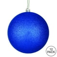 thumbnail image 3 of Vickerman 2.75" Midnight Blue Glitter Ball Ornament, 12 per Bag, 3 of 5