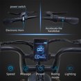 thumbnail image 5 of Electric Bike for Adults 20 inch Fat Tire 750W Motor 48V 10.4AH for City and Mountain Use, 5 of 8