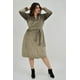 thumbnail image 5 of Vestido envolvente Roman Fashion Talla Extra 1210 Cafe 38, 5 of 7
