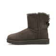 thumbnail image 2 of UGG Women's Mini Bailey Bow II Boot Grey, from StockX, 2 of 5