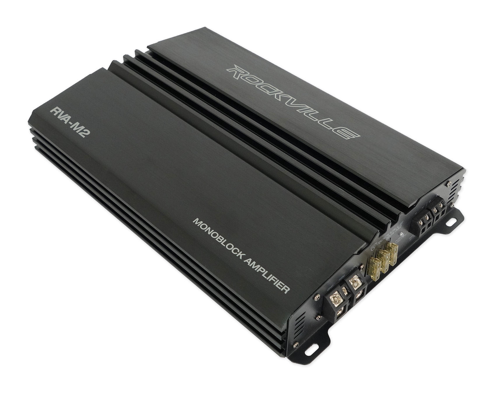 Rockville RVA-M2 2500w Peak/625w RMS @ 1 Ohm Amplifier Mono Car Amp+Remote