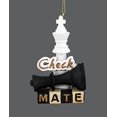 thumbnail image 2 of Kurt Adler 3.75" RESIN CHESS CHECK MATE ORNAMENT, 2 of 4