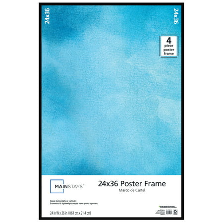 Mainstays 24x36 Thin Poster and Picture Frame, (Best Way To Share Photos Privately)