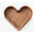 thumbnail image 1 of HLONK Valentine‘s Day Candy Solid Wood Tray Stackable Dried Fruit Nut Walnut Hearted Shaped Tray, 1 of 9