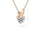 thumbnail image 5 of RnemiTe-amo Necklace for Women,Crystal Rabbit Necklace for Daughters Silver Bunny Necklace Pendant Necklace Mother Day Jewelry Gift for Kindergarten Graduation, 5 of 5